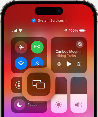 seleccionar Airplay