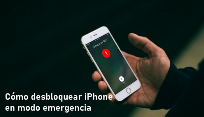 Cómo desbloquear iPhone en modo emergencia