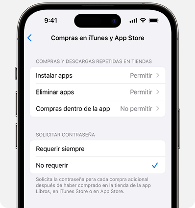 Descargar aplicaciones sin ID Apple con Face ID activada