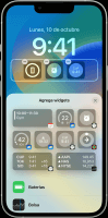 Personalizar widgets en la pantalla de bloqueo iPhone