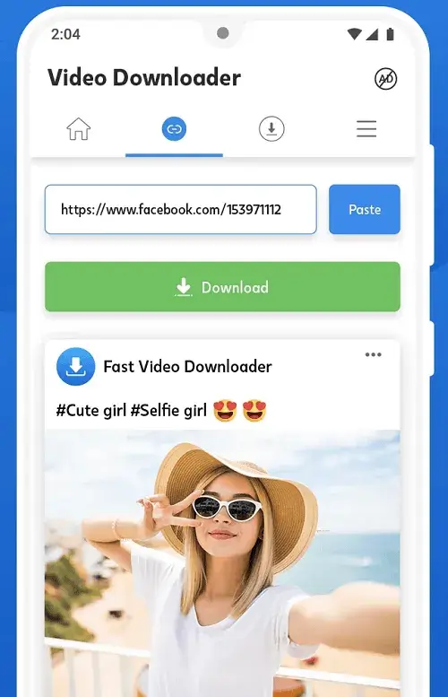 Descargar videos de Facebook para Android