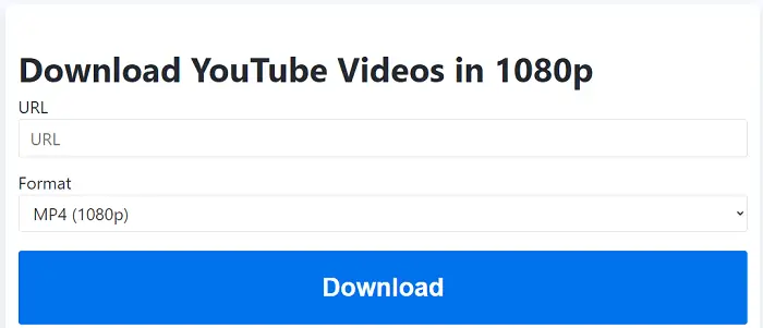 Bajar videos de YouTube 1080p con LOADER.TO