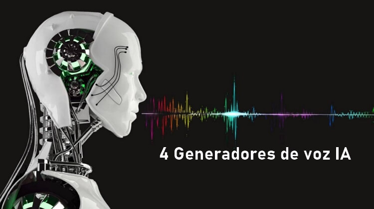 Los 4 Mejores generadores de voz IA