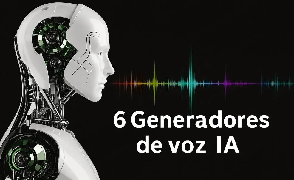 6 Mejores Generadores de Voz con IA ( 2025 ) | Gratis y Online para España y LATAM