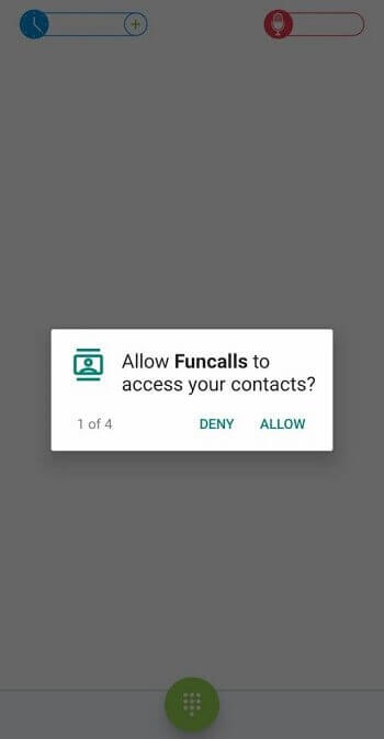 permite el acceso a los contactos por Funcalls