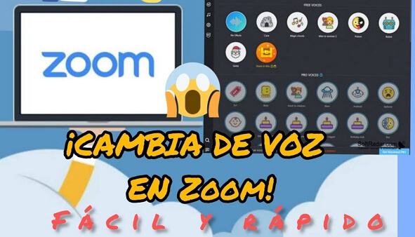 Modulador de Voz para Zoom: cambiar la voz en Zoom fácil