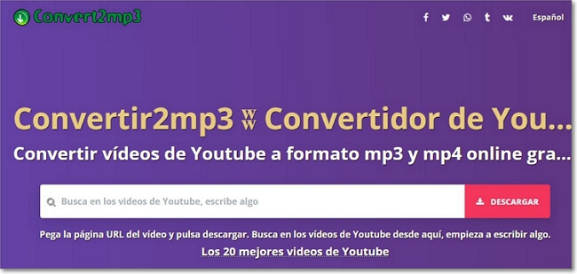 convertidor mp3 -- musica