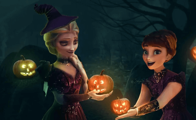  Elsa Halloween