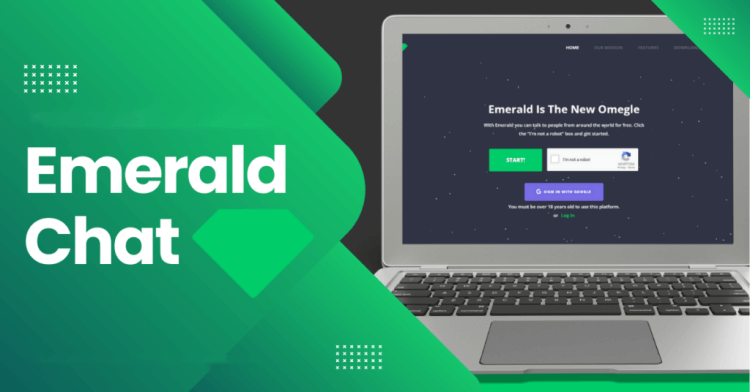 Emerald Chat - sitio parecido a Omegle