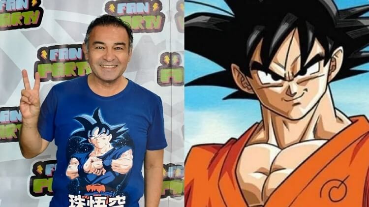 El actor de doblaje de Goku en español - Mario Castañeda