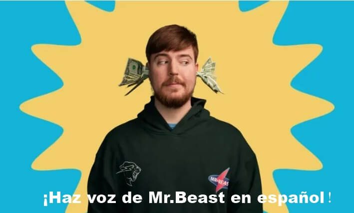 【4 Generadores de voz】¡Imita voz de Mr.Beast en español IA!