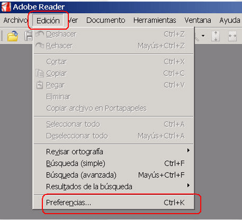 ajustar la velocidad del lector de PDF para PC, Acrobat Reader