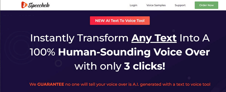 convertidor de texto a voz - Speechelo