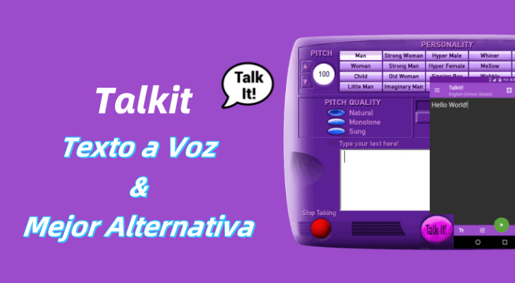 Talk it Texto a voz