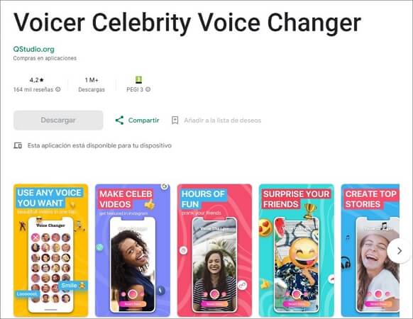 Voicer - Aplicación de hacer la voz de Cartman