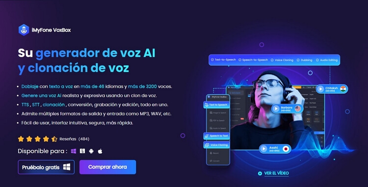 VoxBox - Texto a voz con IA para crear mÃºsica
