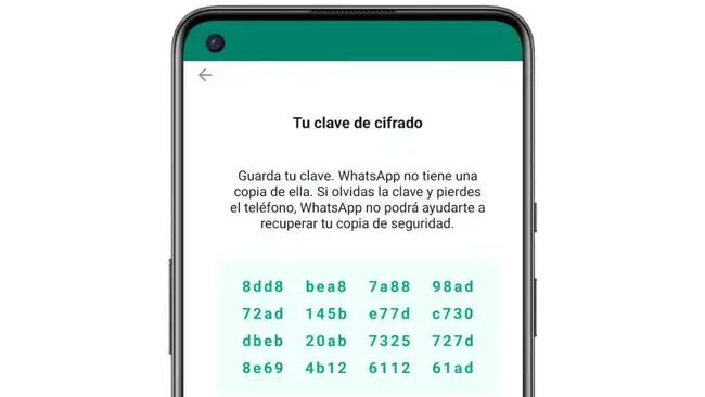 códigos para desactivar cifrado de extremo a extremo WhatsApp Android