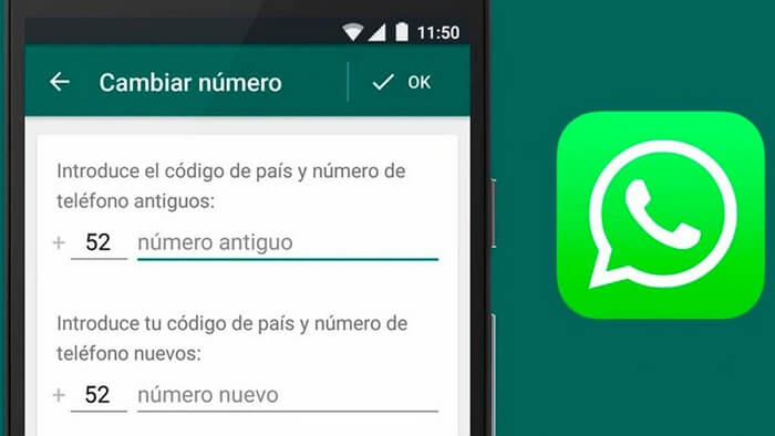 cómo cambiar de número en WhatsApp