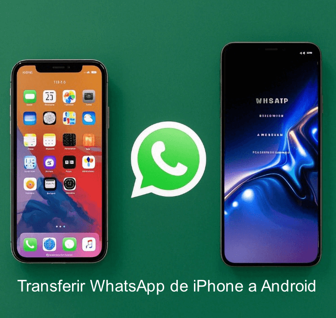 Pasar WhatsApp de iPhone a Android gratis