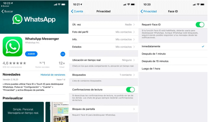 WhatsApp  Cómo poner contraseña a tus conversaciones  Password   Aplicaciones  Smartphone  nnda  nnni  DEPORPLAY  DEPOR