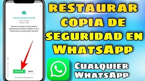 Guía completa para restaurar copia de seguridad WhatsApp [iPhone&Android]