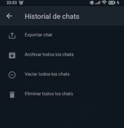 Hacer copia de seguridad de WhatsApp a través de Email