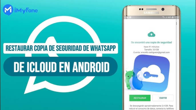 como restaurar la copia de seguridad de WhatsApp de iCloud a Android