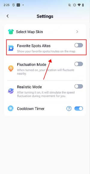 anyto android favorite spots altas