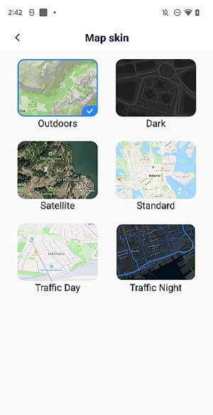 anyto android map skin