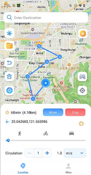 anyto android multi spot mode