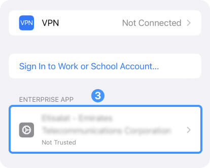 confiar en el desarrollador en iPhone
