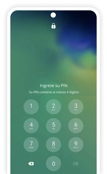 no sabes el código PIN Android