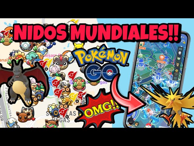 Lista Actualizada 2023] Dónde están nidos Pokémon Go