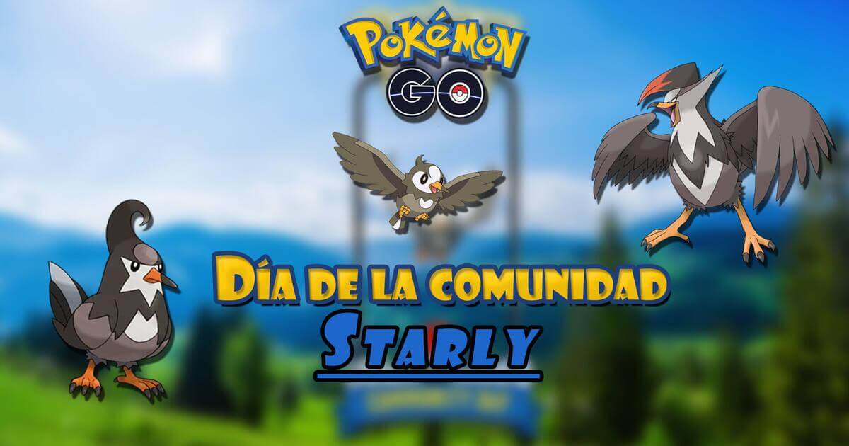 Día de la Comunidad Pokémon Go de Julio de Starly