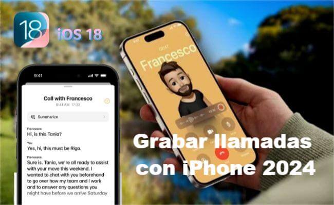 Grabar llamadas con iPhone
