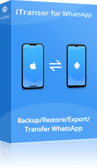 iTransor for WhatsApp - Exportar datos de WhatsApp a PC