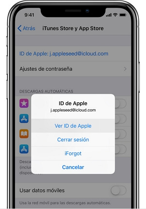encontrar el ID de Apple en las tiendas de itunes y apps.