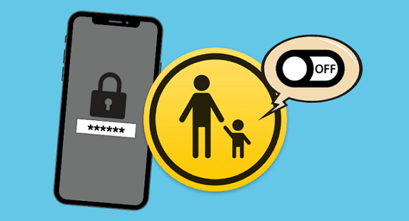 Desactivar control parental en un teléfono inteligente