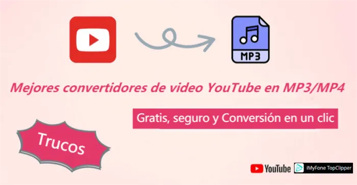 YouTube a MP3: solo necesitas un convertidor potente.