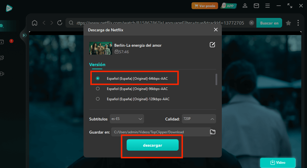descargar netflix series en Topclipper