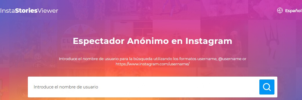 Story viewer para ver Instagram sin ser visto