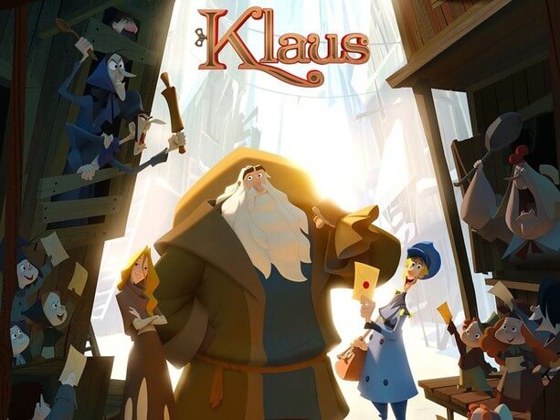 Klaus:peliculas de Navidad en Netflix