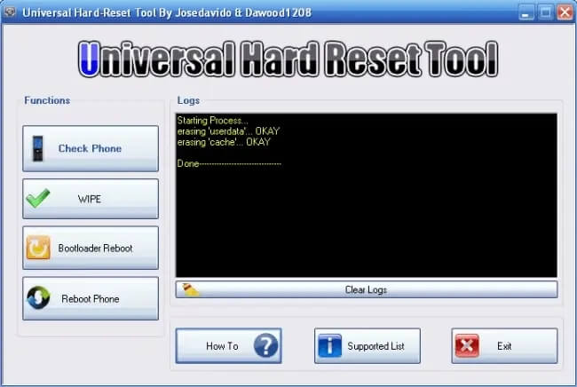 Universal Hard Reset