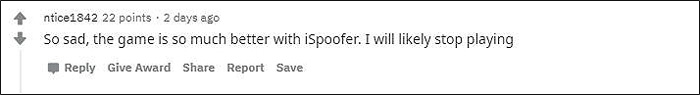 nagłe zamknięcie ispoofera