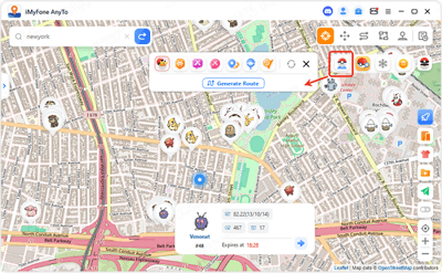 Mapa Pokémon AnyTo