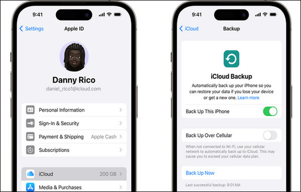 kopia zapasowa filmów z iPhone'a do kopii zapasowej iCloud