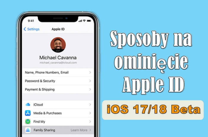 Sposoby na 
ominięcie 
Apple ID
