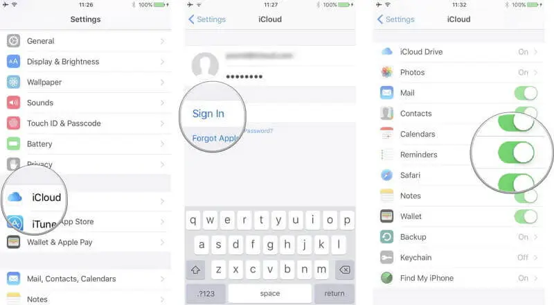 co można zobaczyć w icloud na iPhonie