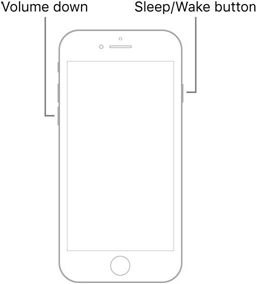 wymuś ponowne uruchomienie iphone 7 i 7 plus