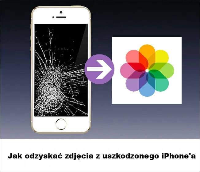 jak odzyskać zdjęcia z uszkodzonego iPhone'a